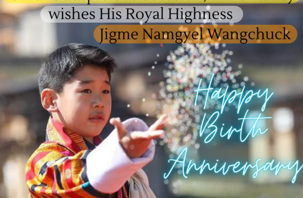 5th Feb. 2026 _ Happy 10th Birth Anniversary of HRH Gyalsey